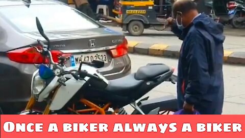 Once a biker always a biker || Viral Vid