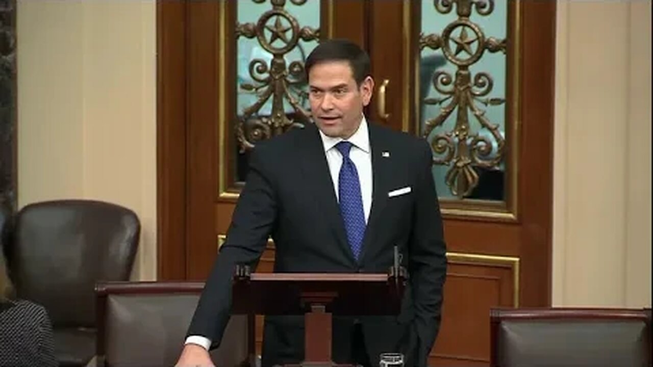 Senator Rubio Explains Why Democrats Are Blocking His CRACK Act