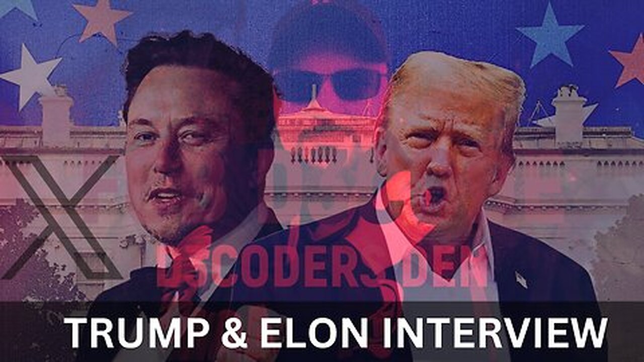 TRUMP & ELON INTERVIEW LIVE ON [X] - WITH FCB D3CODE