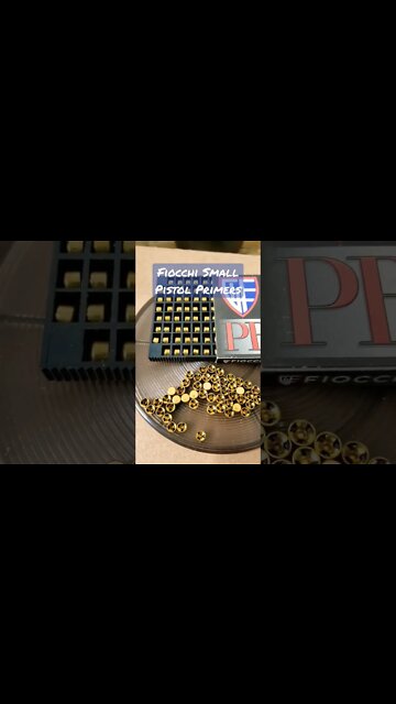 A Quick Look At Fiocchi Small Pistol Primers 🔥