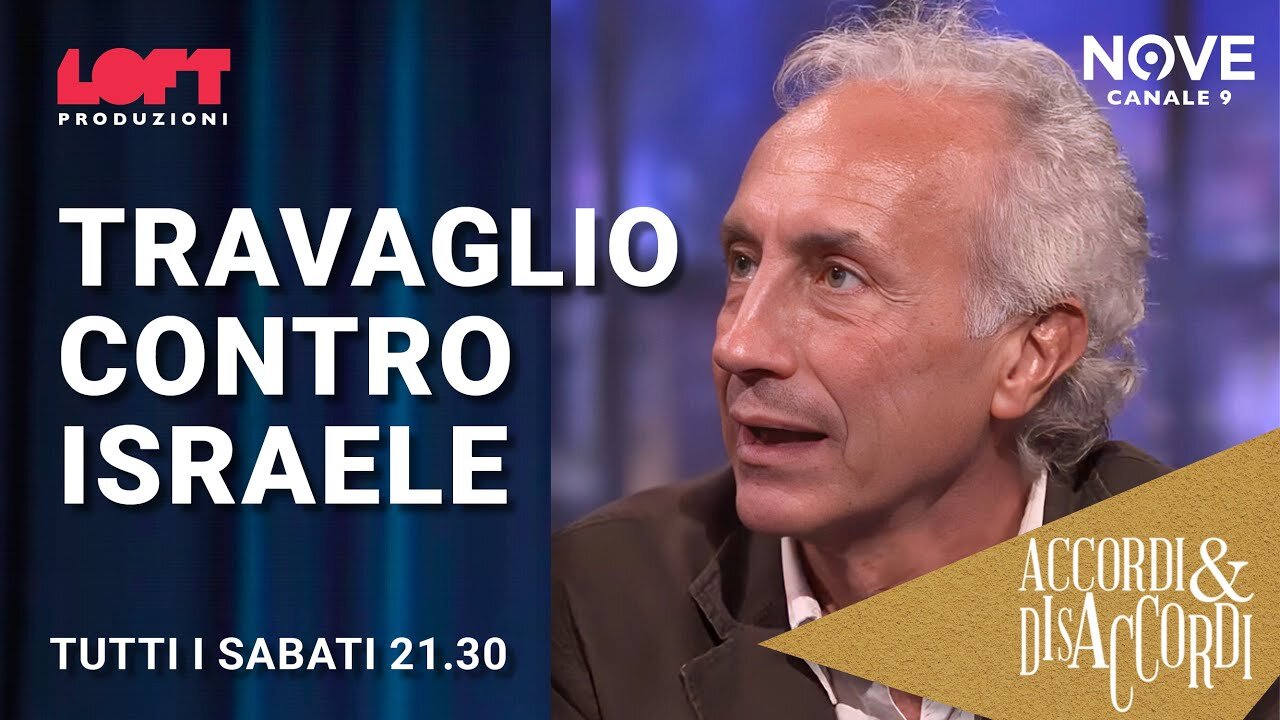 Travaglio in tv contro lo stato sionista d'Israele sull'attacco alla missione UNIFIL dell'ONU in Libano 'Non ci sono più parole per descrivere ciò che sta succedendo in medio oriente eppure nessuno ferma Netanyahu'
