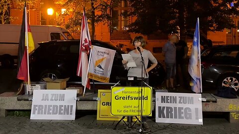 Greifswald - Berührende Wort von Stine 18-09-2023