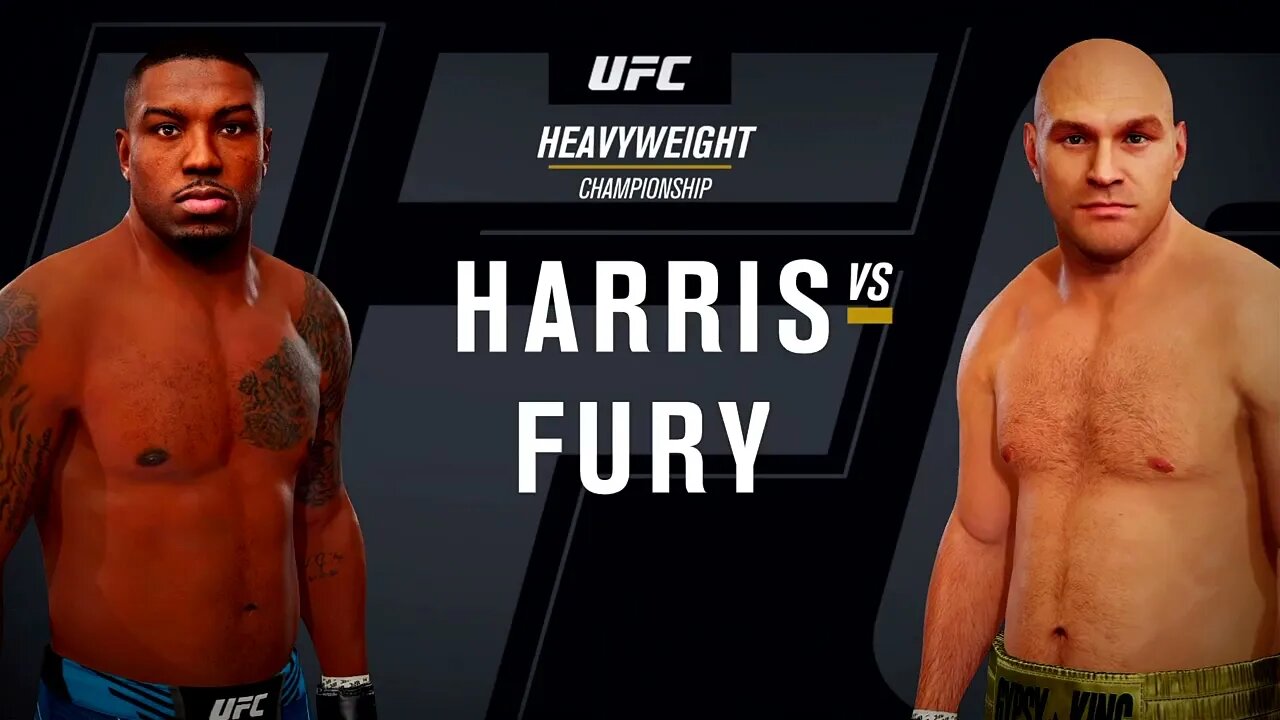 EA Sports UFC 4 Gameplay Tyson Fury vs Walt Harris