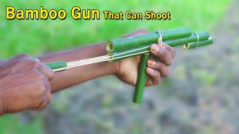 Bamboo creations with 3 arrows