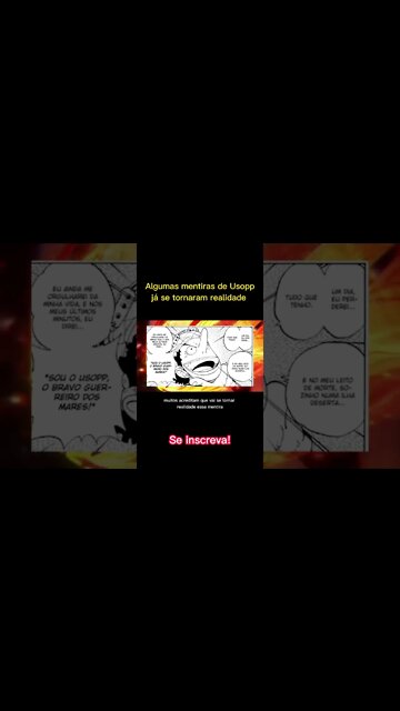USOPP VAI MORRER SOZINHO? - #shorts