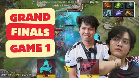 TALON DOMINATES AURORA GAME 1 GRAND FINALS HIGHLIGHTS | SEA BEST TEAMS | DREAMLEAGUE QUALIFIERS 2024