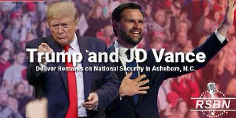 Trump and Vance Deliver Remarks on National Security in Asheboro, N.C.