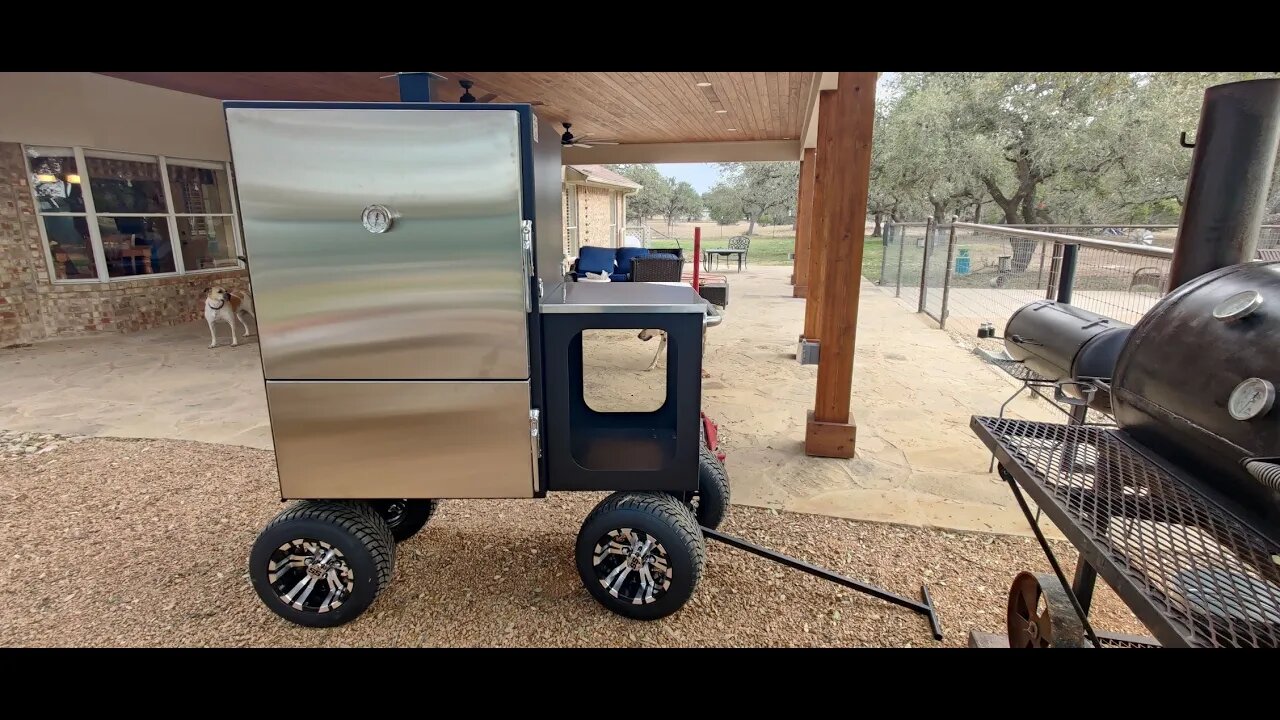 Seasoning my new Lone Star Grillz Insulated Vertical Smoker (IVS)