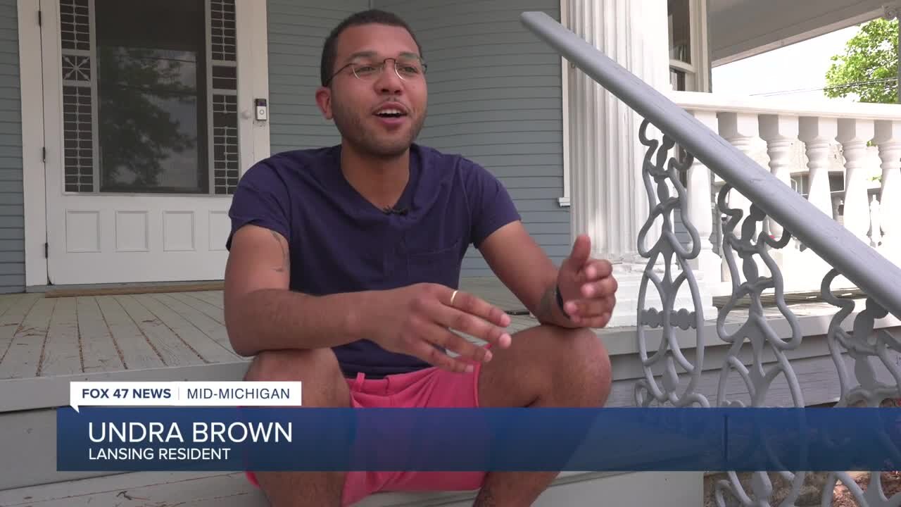 Lansing resident Undra Brown