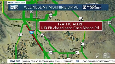 Deadly crash shuts down I-10 near Casa Blanca Road