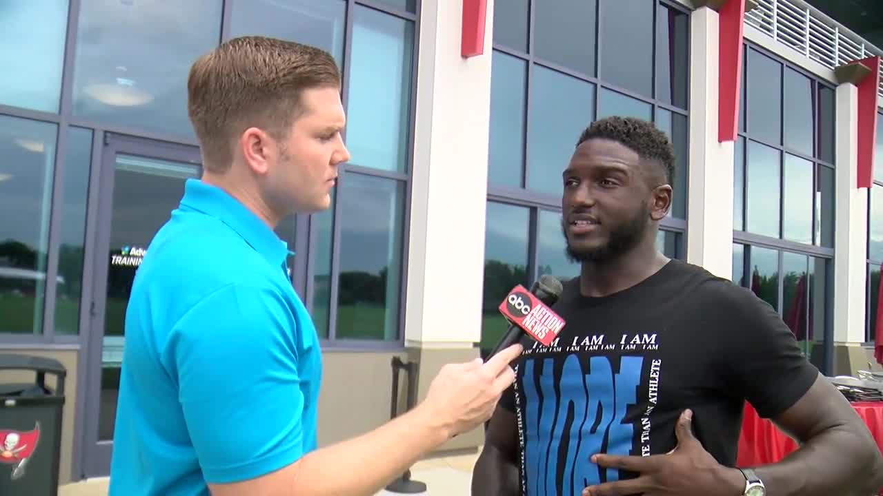 One-on-one interview with Bucs WR Chris Godwin