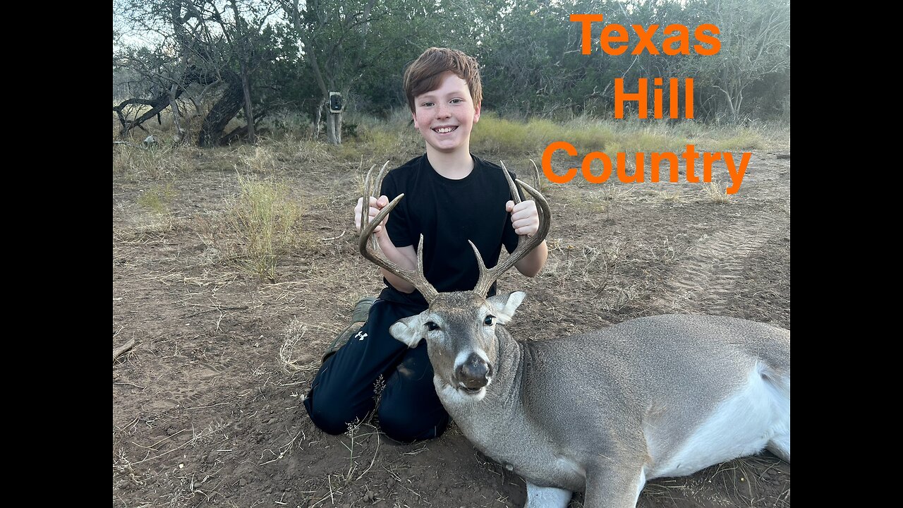 Texas Hill Country Youth Buck Hunt