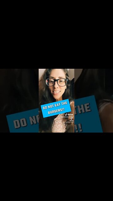 DO NOT EAT THE BURGERS