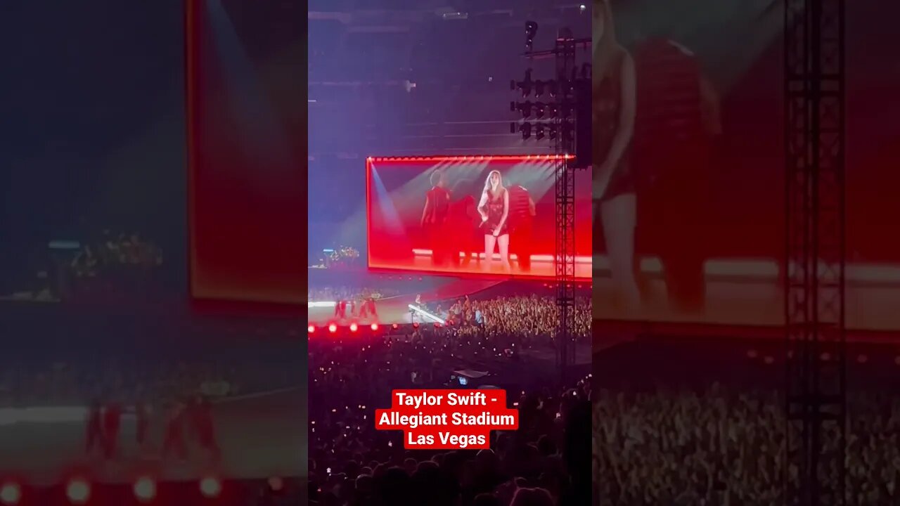 🔥 Taylor Swift 🔥 #taylorswift #taylorswiftlive #lasvegas #vegas #allegiantstadium #shorts #fypシ