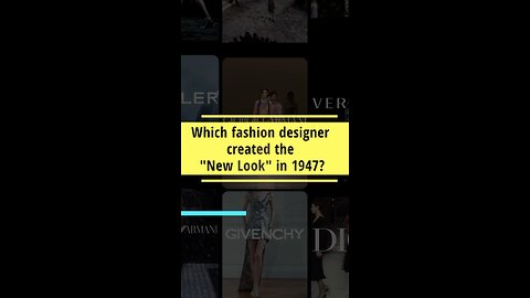 Fashion Questions #1