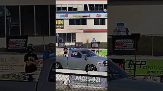 Cummins Dodge Truck getting ready for action at Snowbird Outlaw Nationals Bradenton Florida