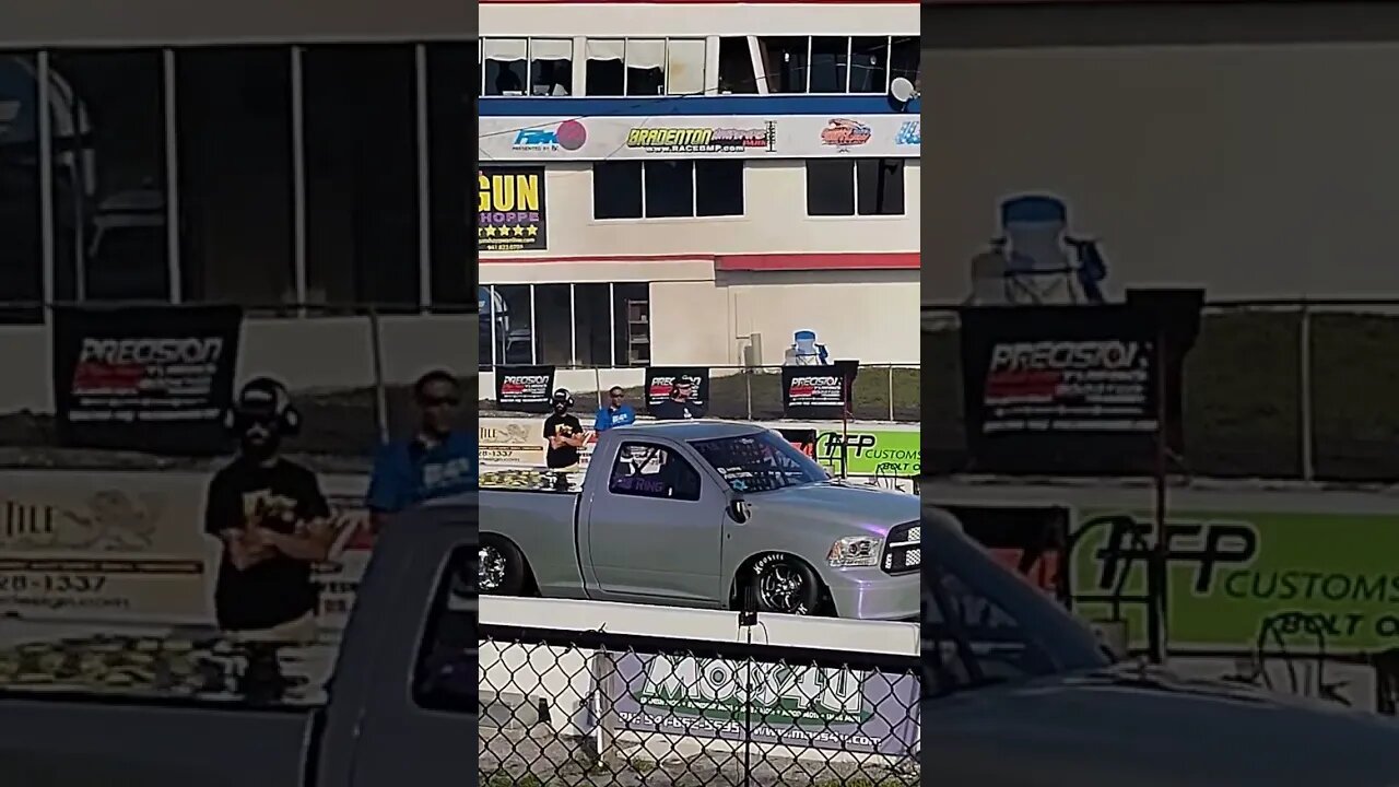 Cummins Dodge Truck getting ready for action at Snowbird Outlaw Nationals Bradenton Florida