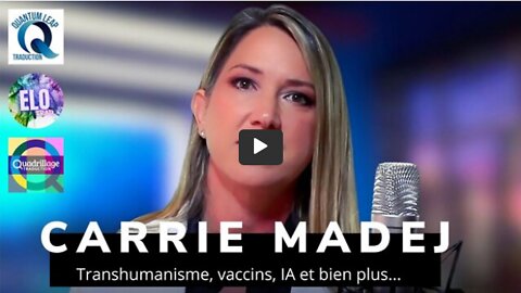 DR CARRIE MADEJ METAVERSE, INJECTIONS COVID ET PROGRAMME DE