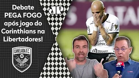 TRETA! "NÃO É POSSÍVEL que você tá FALANDO SÉRIO!" Debate PEGA FOGO após Cali 0 x 0 Corinthians!