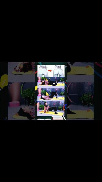 Exercises for the buttocks🍑 #fatburnerworkout #shorts #exercise #weightloss #fit #buttocksworkout