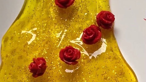 CLEAR SLIME RECIPE + SUNNY ROSE SLIME TUTORIAL!!! INSTAGRAM SLIME DIY