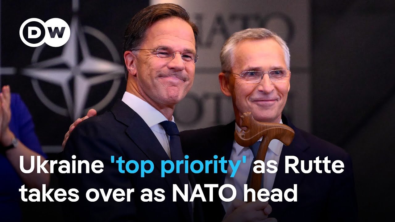 New NATO chief Rutte: Putin must realize alliance won't 'give in' over Ukraine | DW News