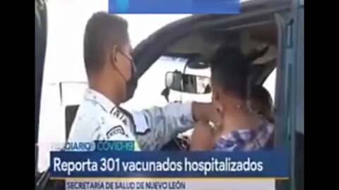 Reportan 301 vacunados hospitalizados.