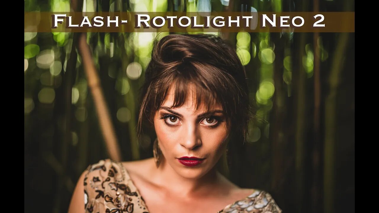 How to Use Flash with the Rotolight Neo 2 and Illuminator Modifier with Jason Lanier- Bamboo Forest