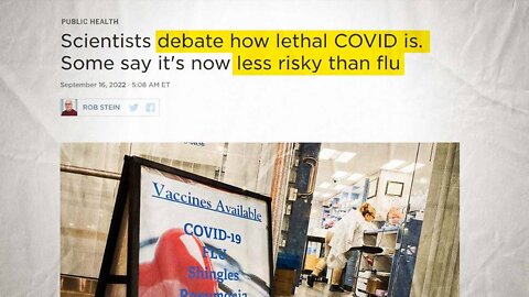 MSM Admits Infowars Was Right All Along; Covid Not That Deadly And Vaccines Don’t Work