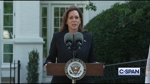 Kamala Uses Oct 7 Remarks To Criticize Israel's Right To Self Defense