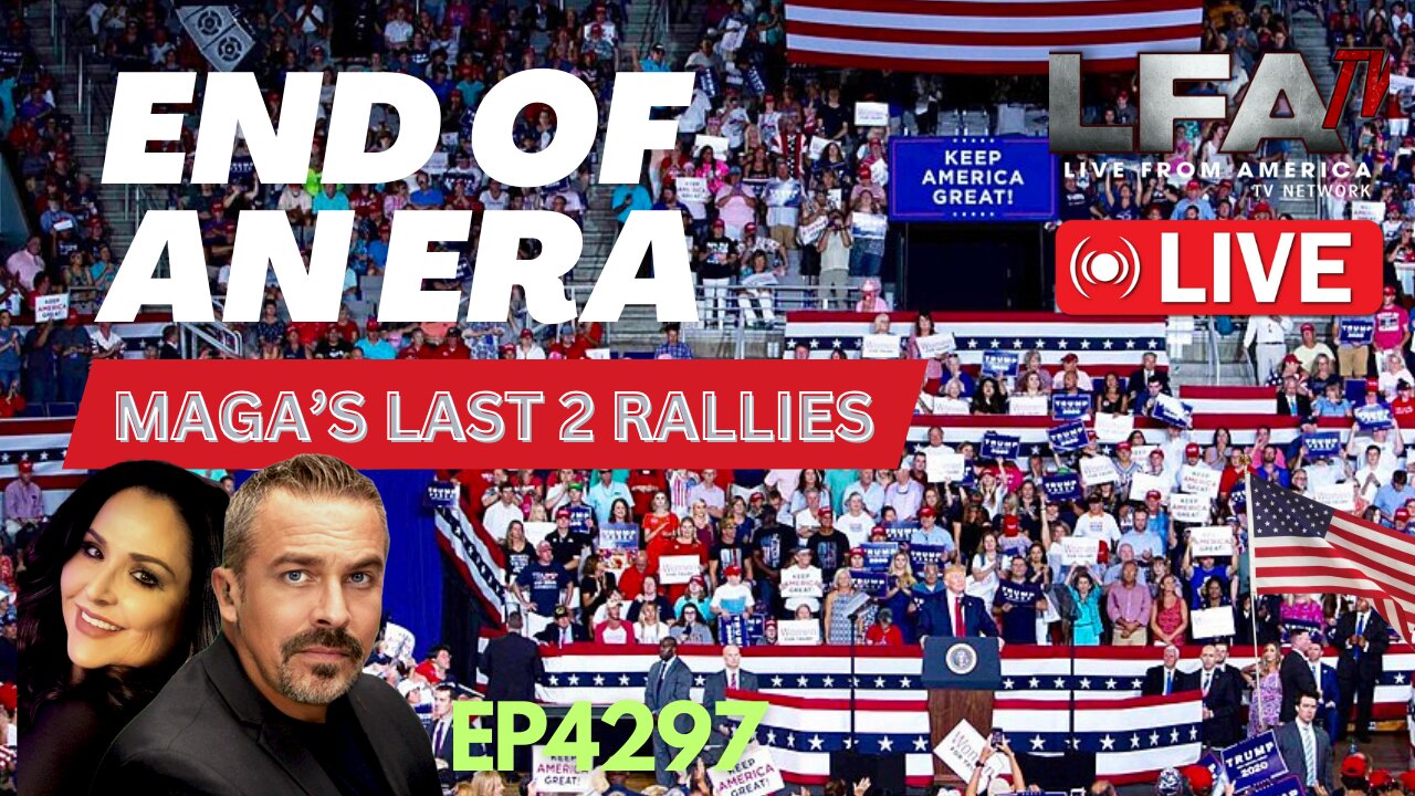 END OF A HISTORIC ERA - MAGA’s LAST TWO RALLIES! | The Santilli Report 11.4.24 4pm EST