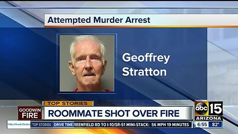 Prescott man admits to shooting roommate over Goodwin Fire danger