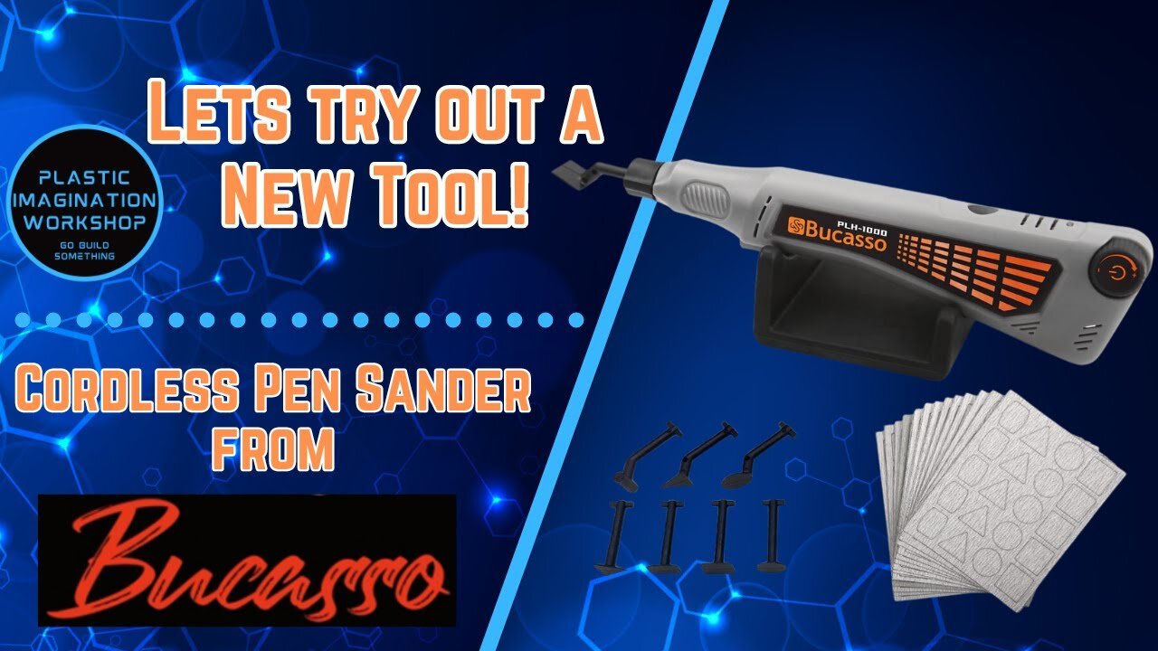 Cordless Pen Sander from Buccasso - New Tool Review!