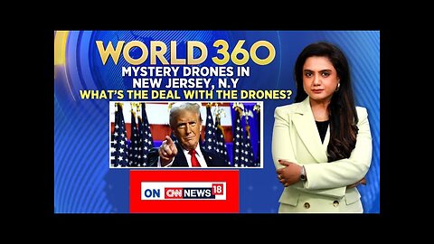 US Drones News | What We Know About Mysterious Drone Sightings | US Drones Sighting | News18