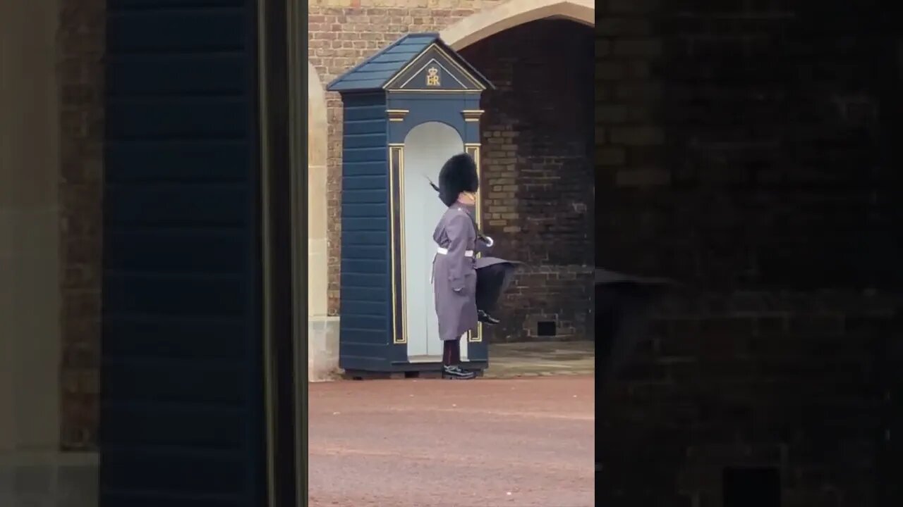 Chaging of the guard st James's Palace guards marching #stjamespalace