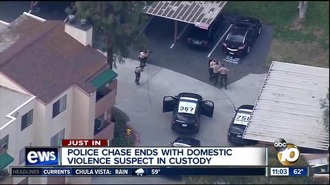 Bonita chase ends with suspect in custody