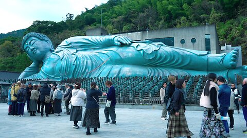 🇯🇵 The world's largest statue of the Reclining Buddha Nanzoin Temple, Fukuoka,JAPAN