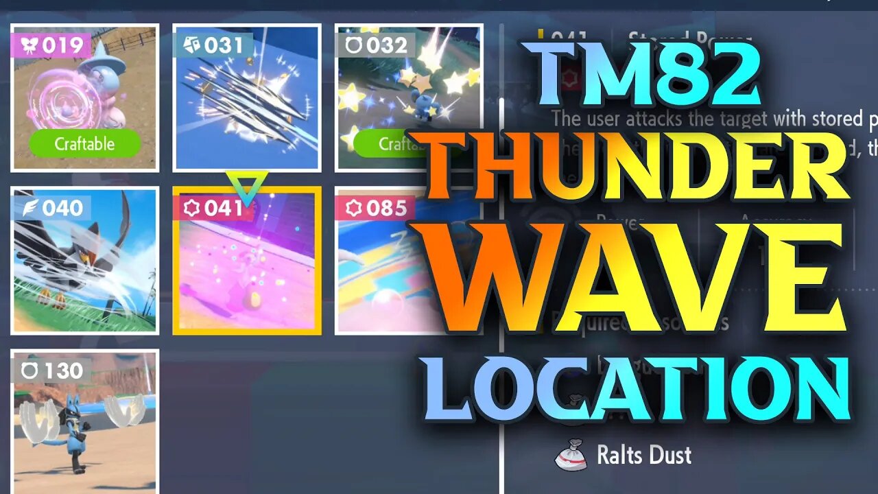 How To Get TM82 Thunder Wave - Pokemon Scarlet And Violet