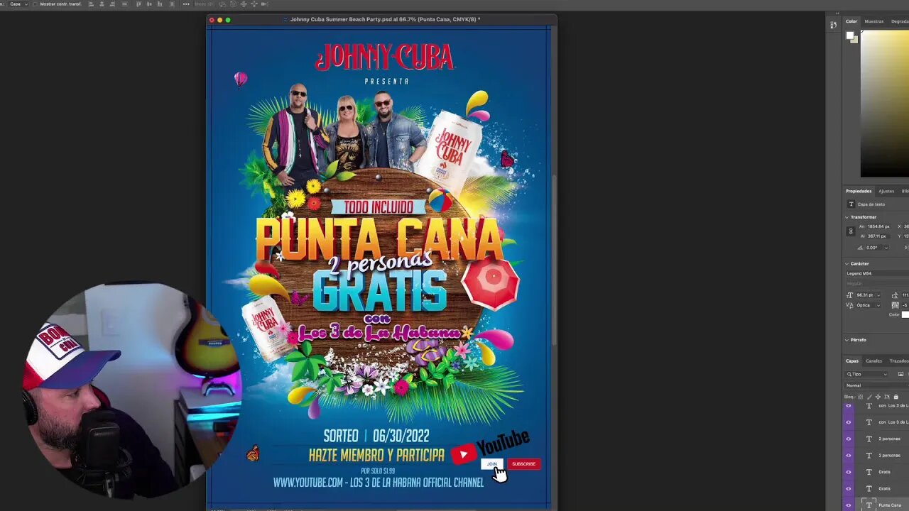 🔴🔥LIVE Los 3 de La Habana 2 personas GRATIS A PUNTA CANA Todo Incluido