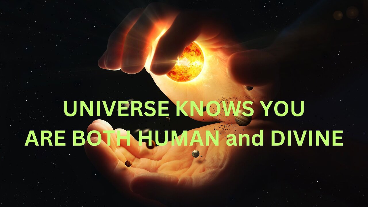 The UNIVERSE KNOWS YOU ARE BOTH HUMAN and DIVINE ~ Jared Rand 11- 03-24 #2370