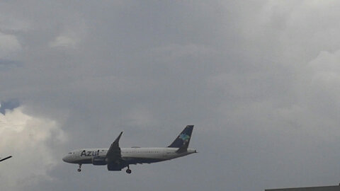 Airbus A320NEO PR-YRH na aproximação final antes de pousar em Manaus vindo de Campinas 27032021