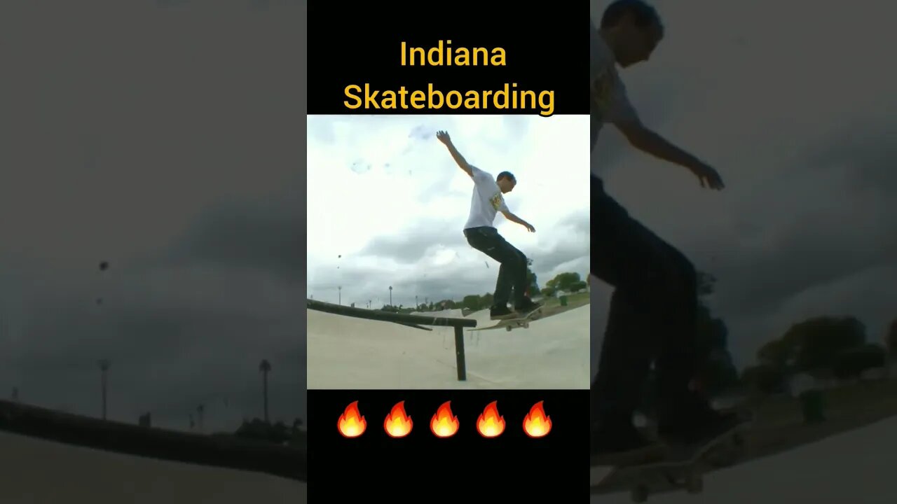 INDIANA SKATEBOARDING #skateboarding #shortsvideo