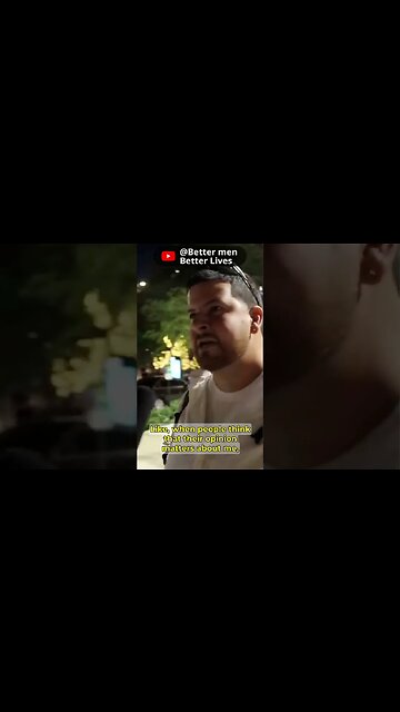 Andrew Tate's Supporter Fat G is giving game | Better Men, Better Lives #shorts