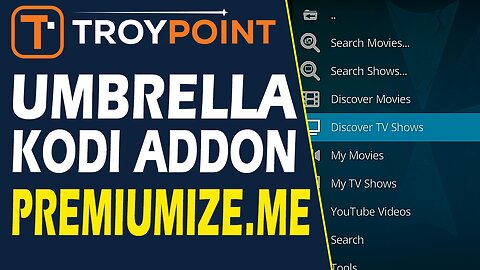 Umbrella Kodi Addon with Premiumize