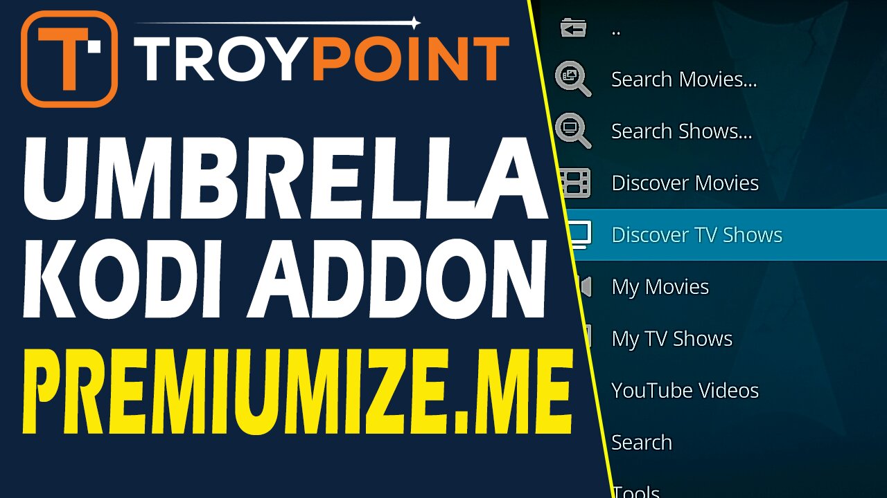 Umbrella Kodi Addon with Premiumize