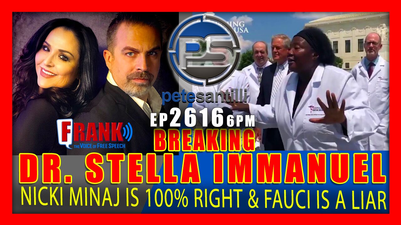 EP 2616 6PM DR. STELLA IMMANUEL NICKI MINAJ IS 100% RIGHT, FAUCI LIED