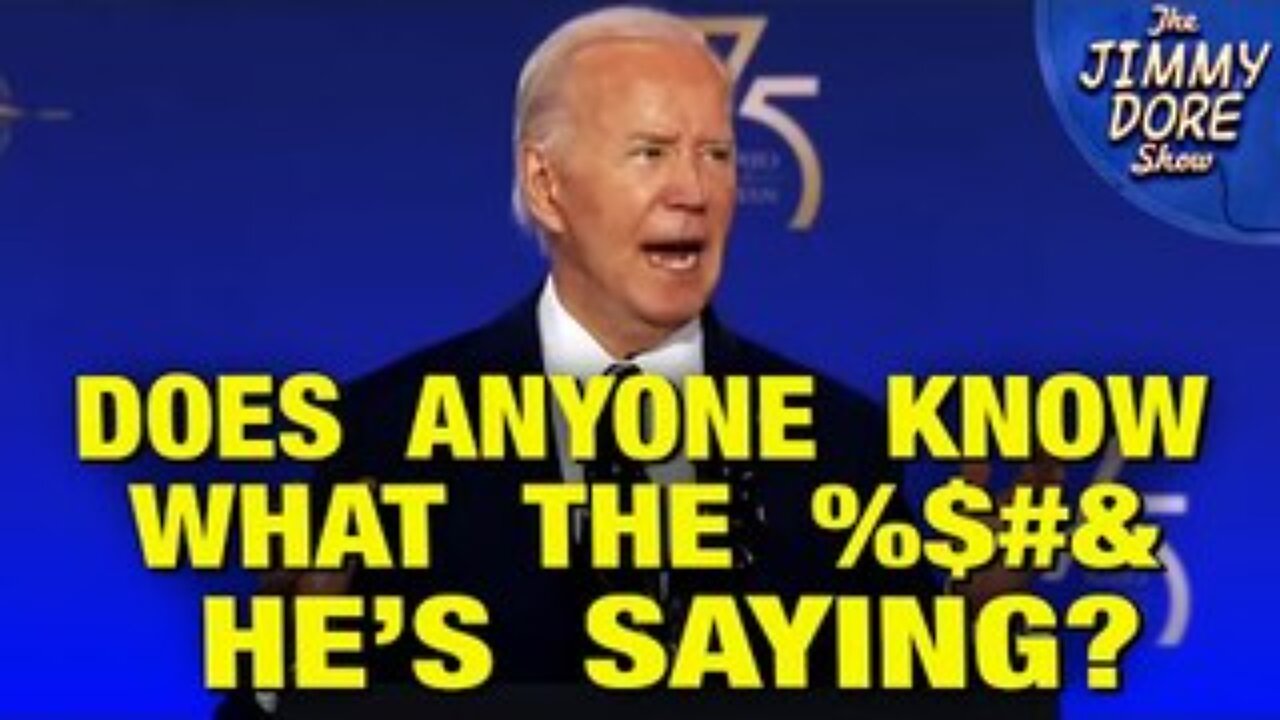 Did Biden Say He Was F**king The NATO Secretary General’s Wife?!?