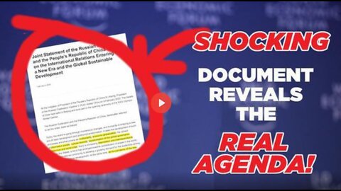 SHOCKING DOCUMENT REVEALS THE REAL AGENDA BY CORBETT REPORT