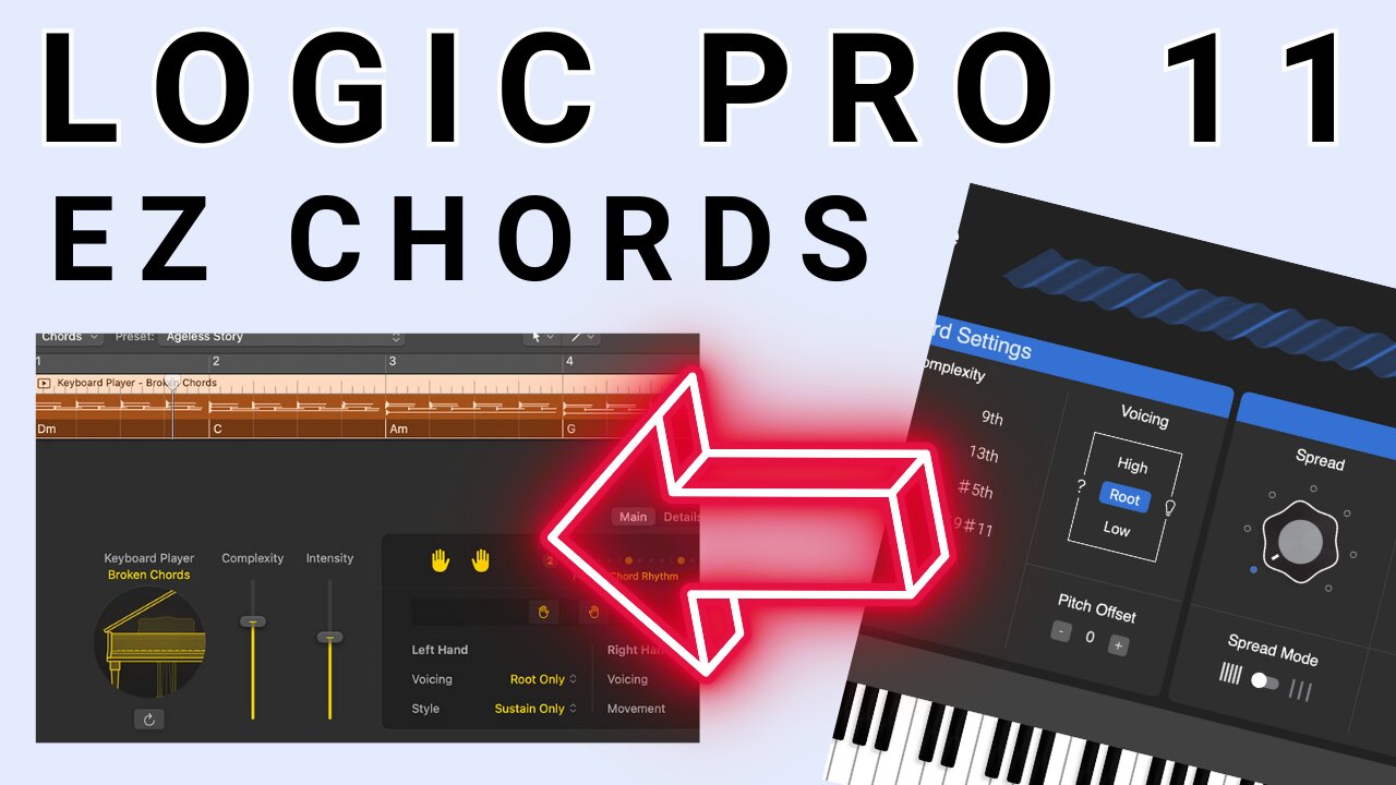 Logic Pro 11 Chord Track + FREE Scaler Alternative | Chordable Endless Progressions for Songwriting