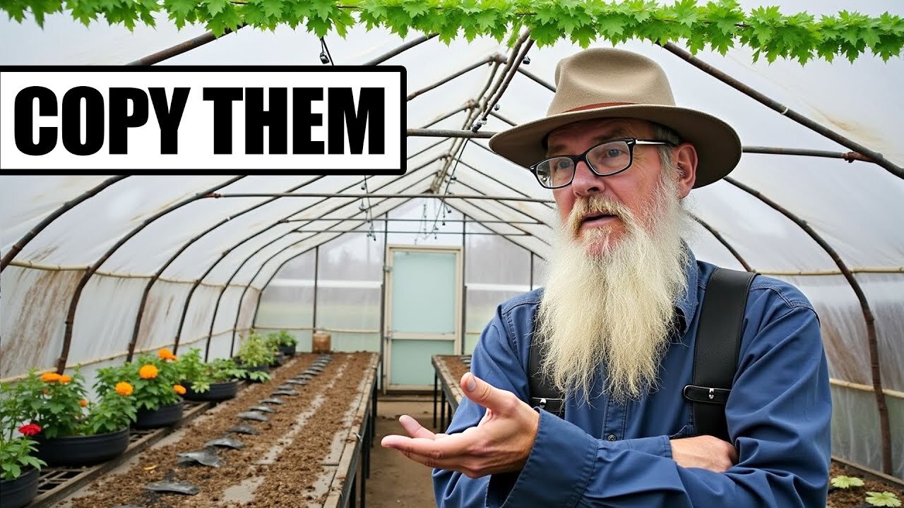 Amish Secrets to Heating Your Greenhouse Naturally This Winter.